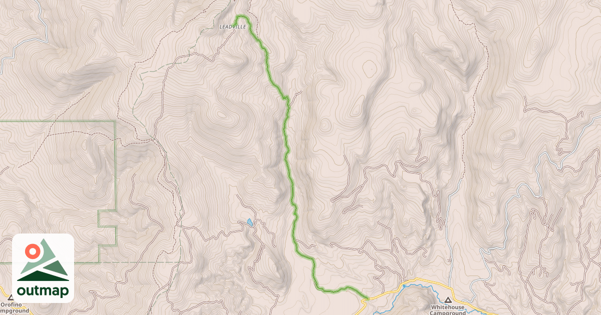 Map of Rock Creek Road
