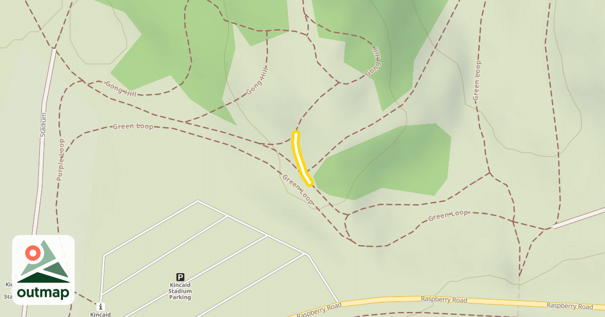 Map of Gong Hill