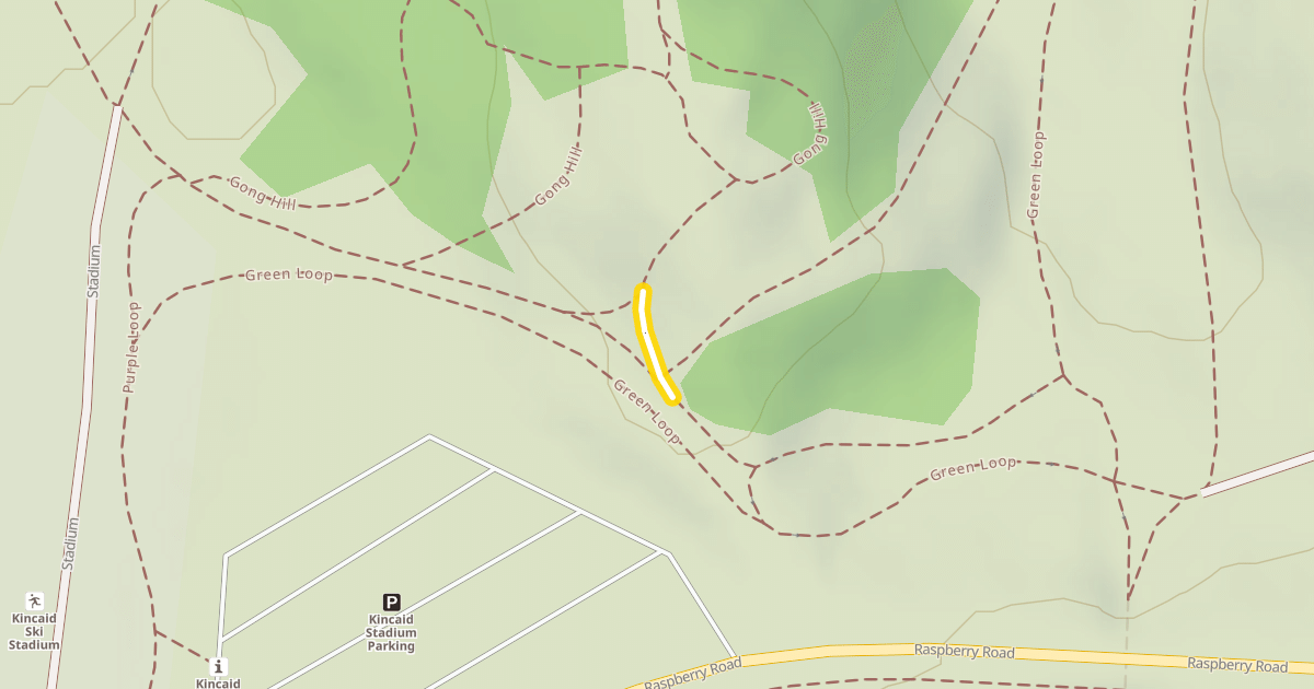 Map preview of Gong Hill