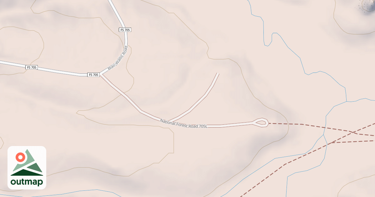 Map of BLAIR WALLIS RD SPUR L