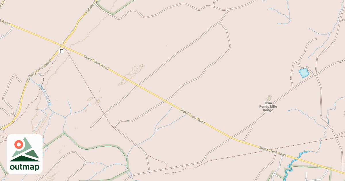 Map of COOTER CR