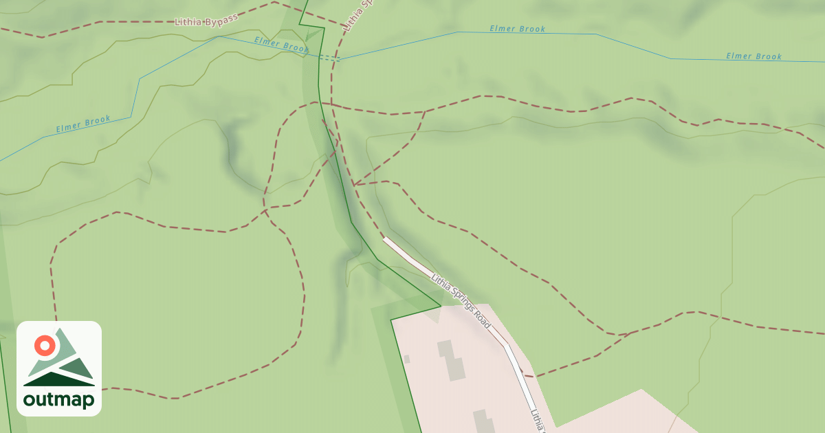 Map of Lithia Springs Road