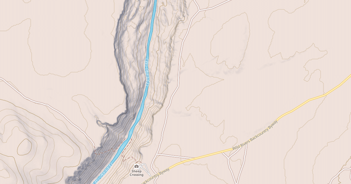 Map preview of East Rim Trail