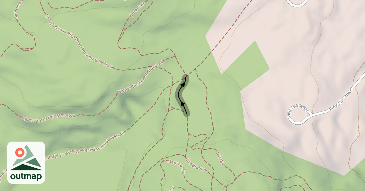 Map of Rickety Cricket