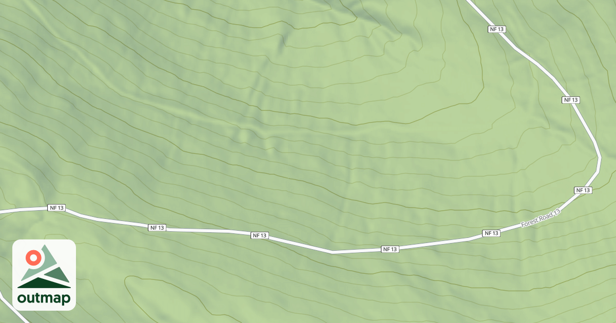 Map of USFS Motor Vehicle Use Map Roads {3E95F09F-B756-4B3C-8218-45A6DA0941D3}