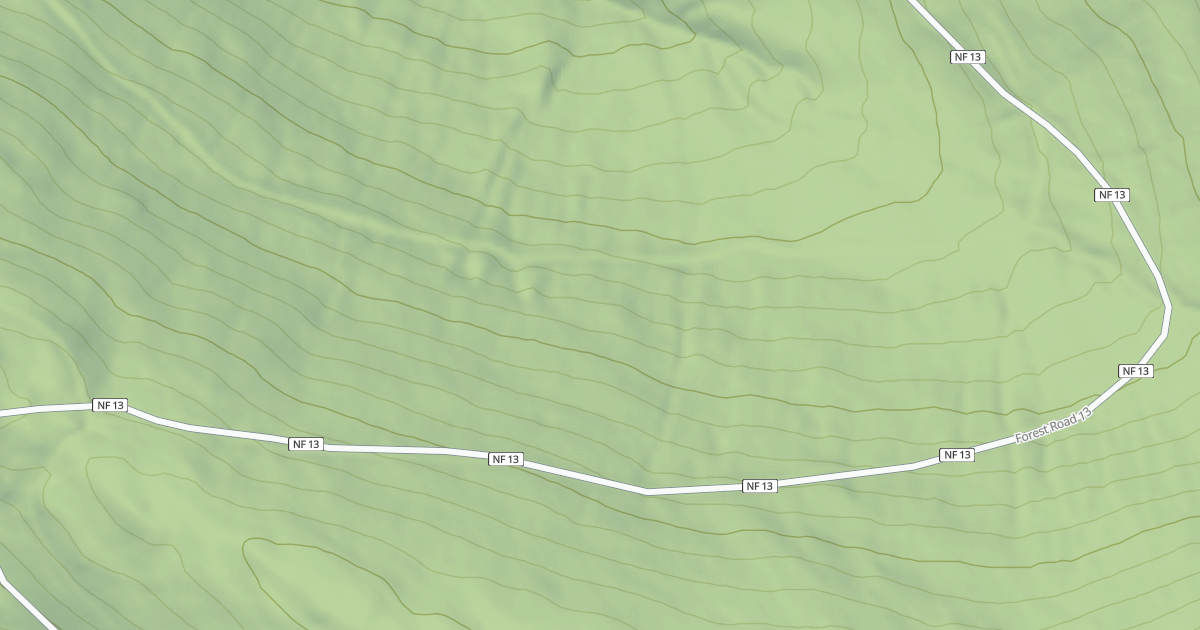 Map preview of USFS Motor Vehicle Use Map Roads {3E95F09F-B756-4B3C-8218-45A6DA0941D3}