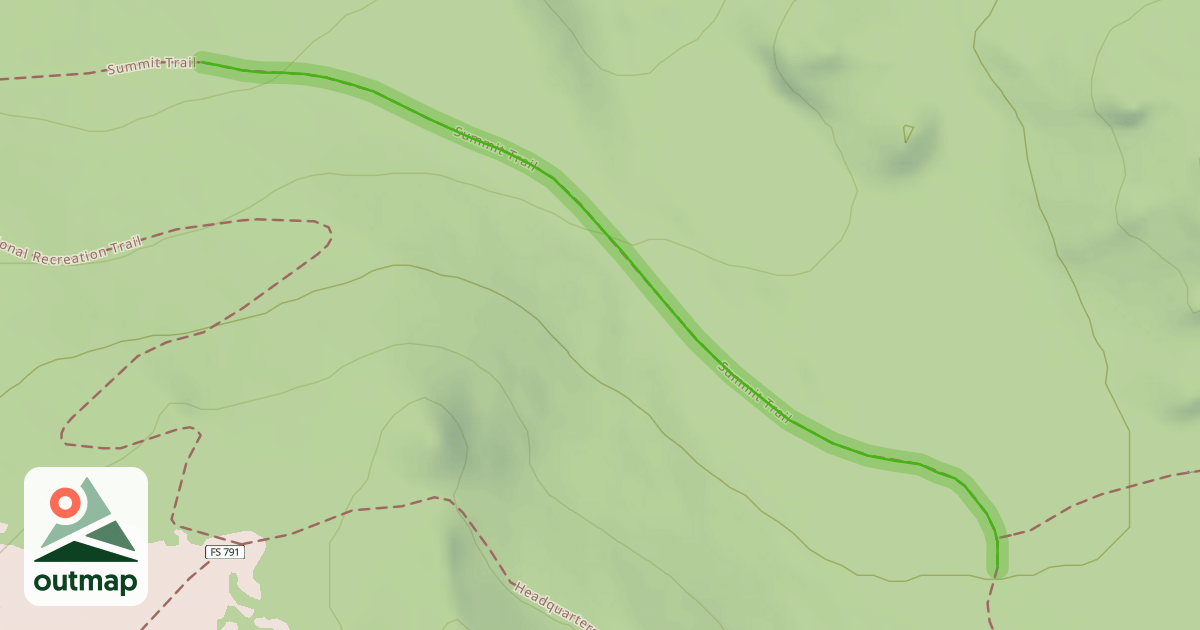 Map of Summit Trail