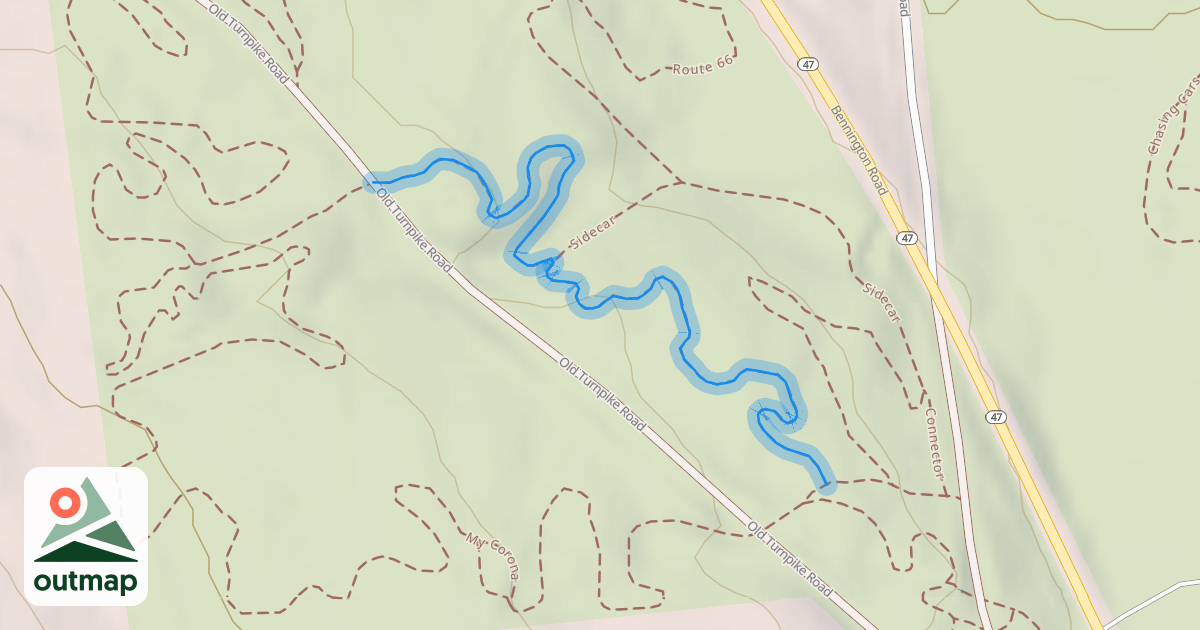 Map of Runnin Down A Dream