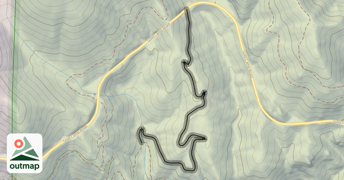 Map of Spring Creek