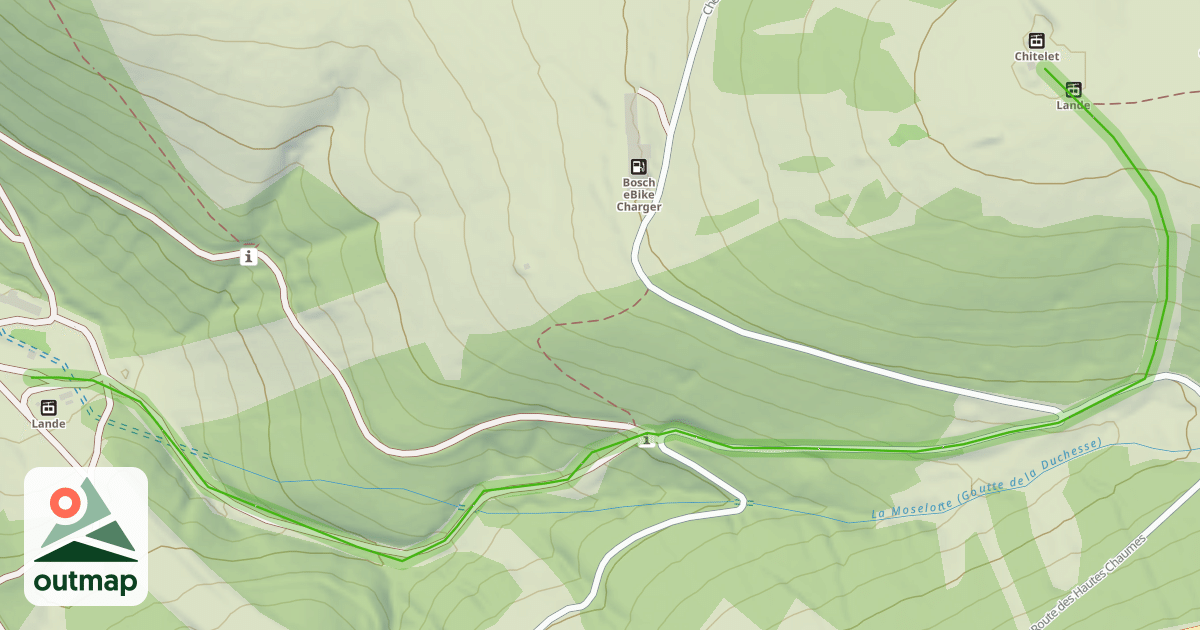 Map of Duchesse