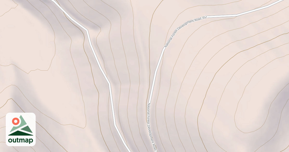 Map of CAMP CREEK