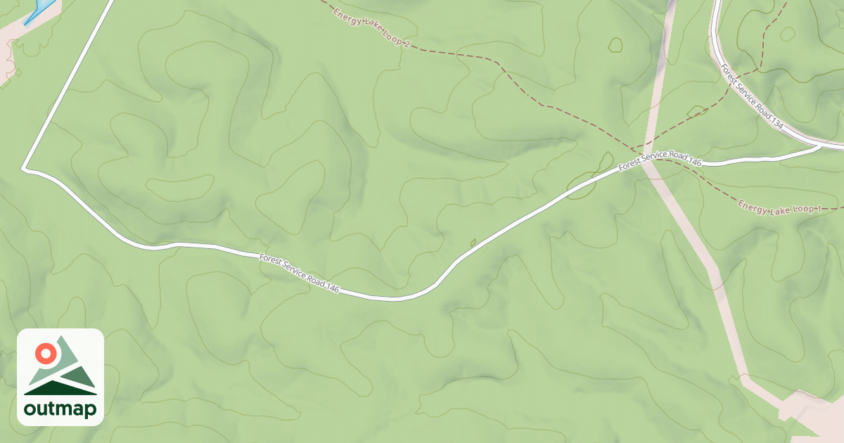 Map of CROOKED CREEK ROAD