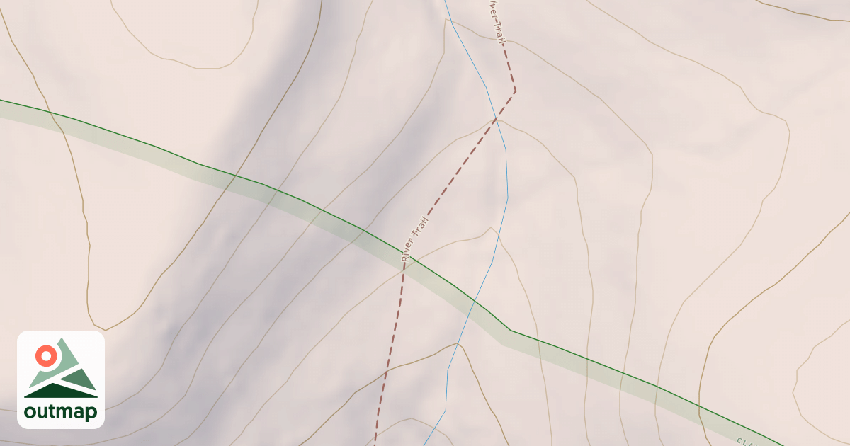 Map of Cook Forest State Park Trails