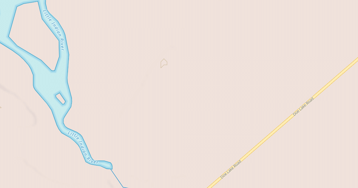 Map preview of DOE LAKE SPUR A