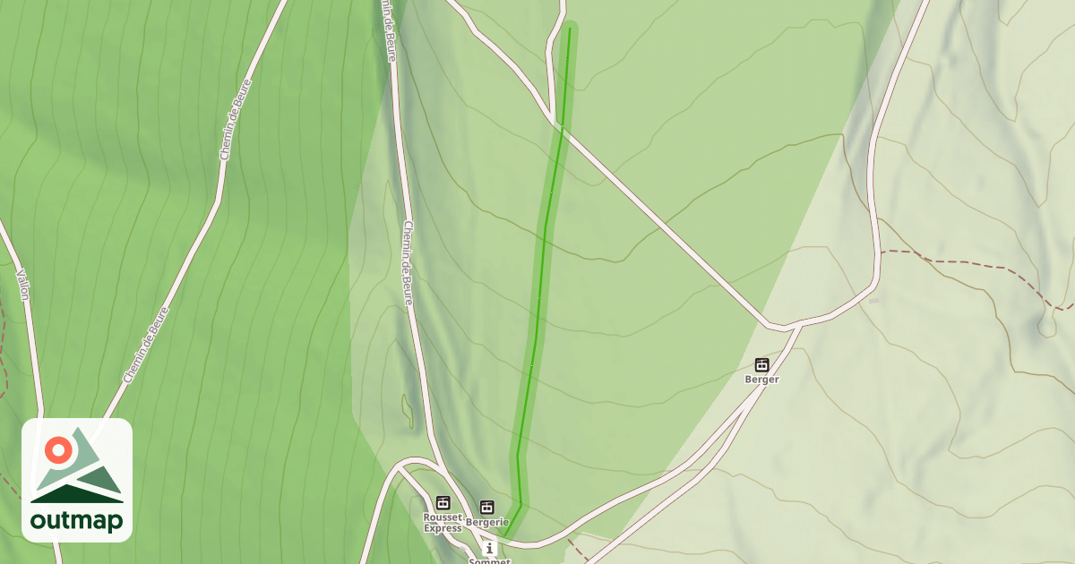 Map of Bergerie