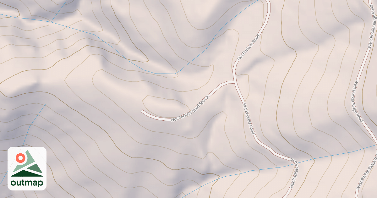 Map of HOT POCKETS SPUR A