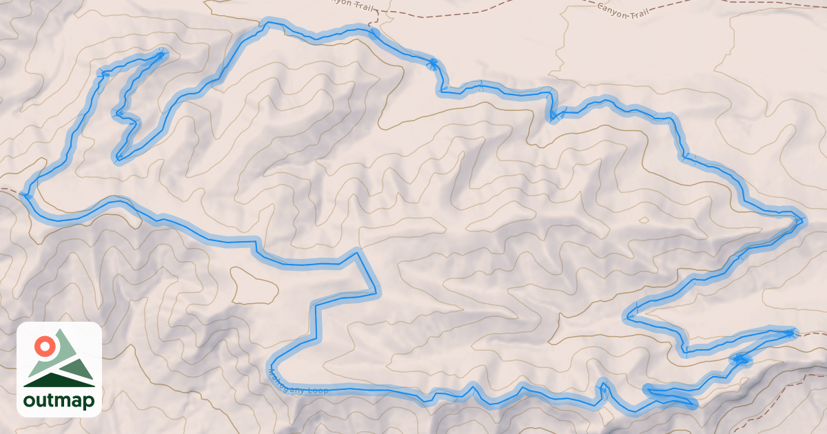 Map of Mahogany Loop