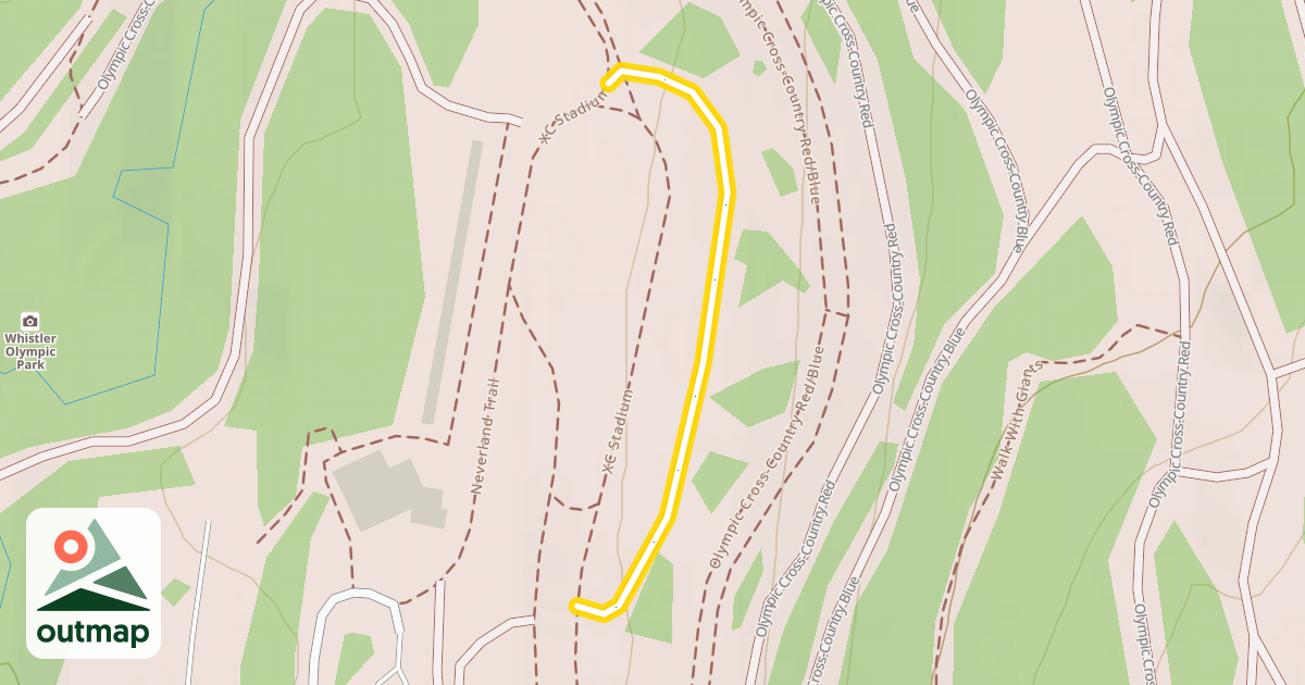 Map of XC Stadium