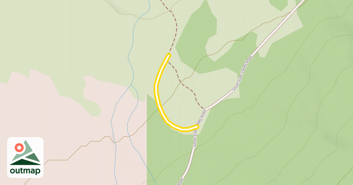 Map of Coyote Creek