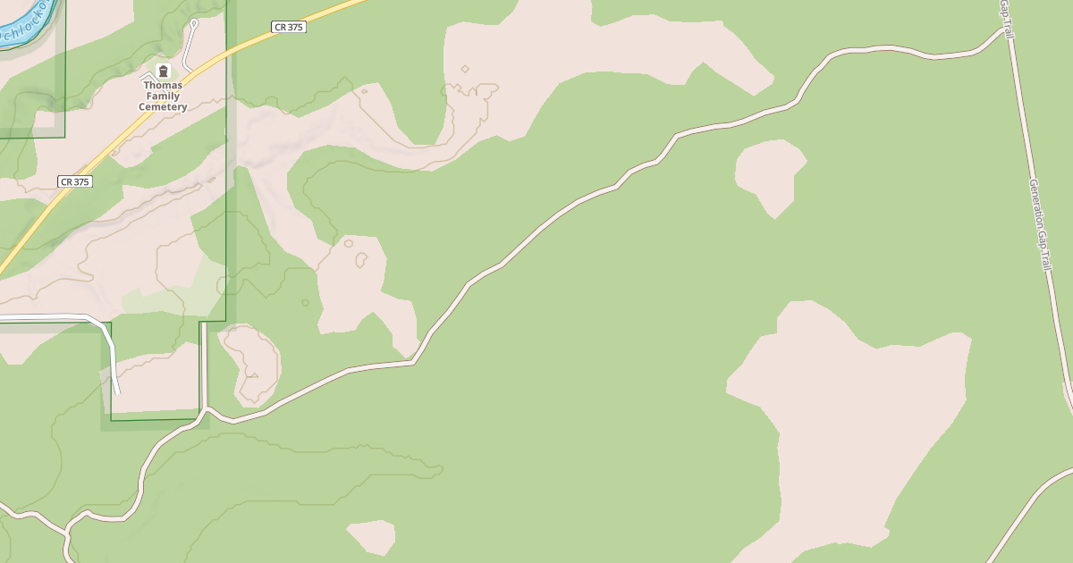 Map preview of USFS Motor Vehicle Use Map Roads {69264BA9-9227-4338-A3D1-E601FF6A2533}