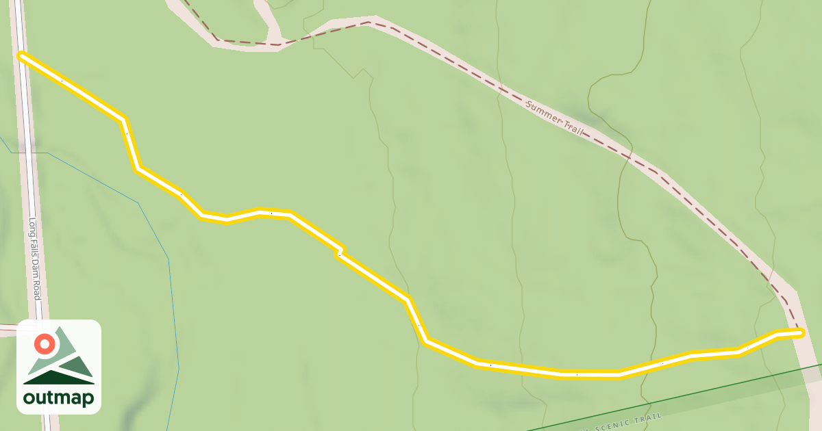 Map of Winter Trail