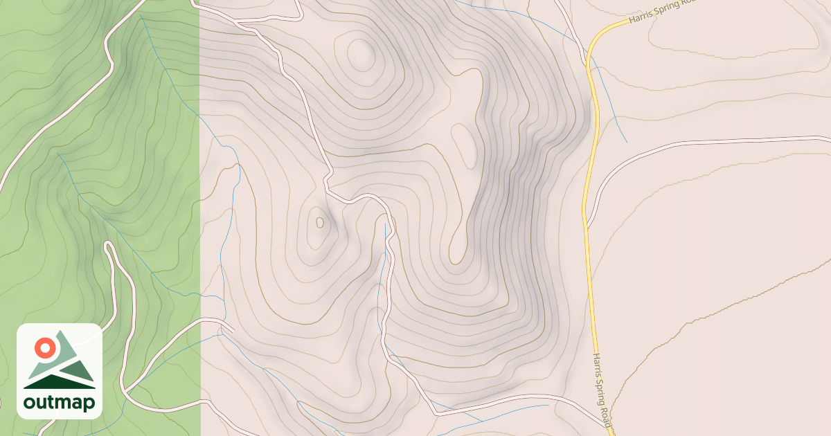 Map of BELNAP SPR BARTLE EA