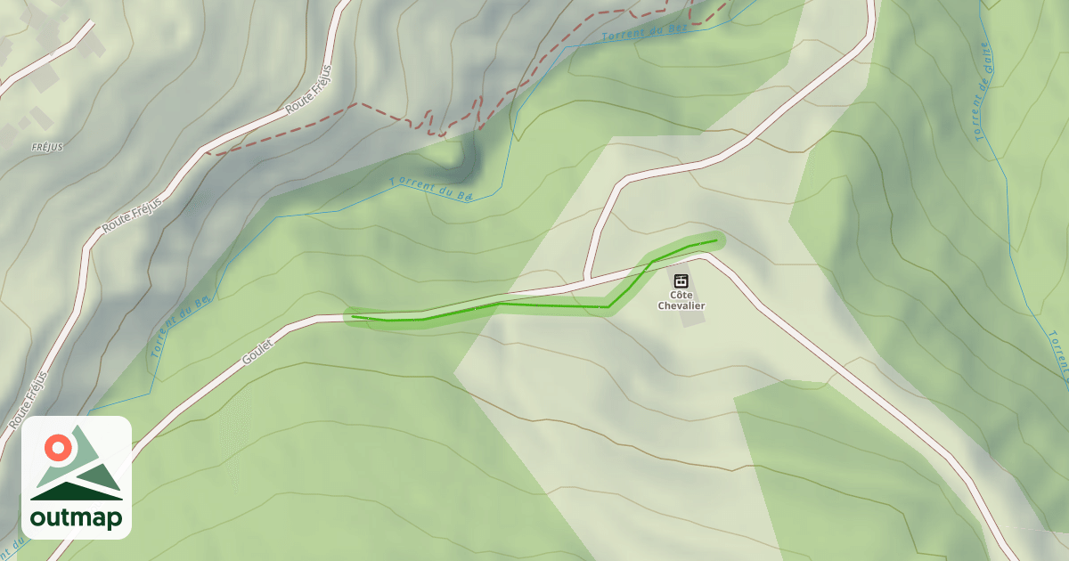 Map of Goulet