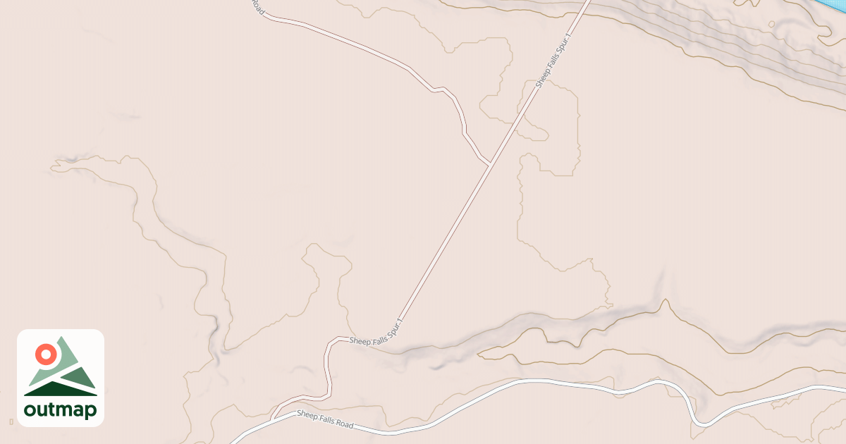 Map of SHEEP FALLS SP 1