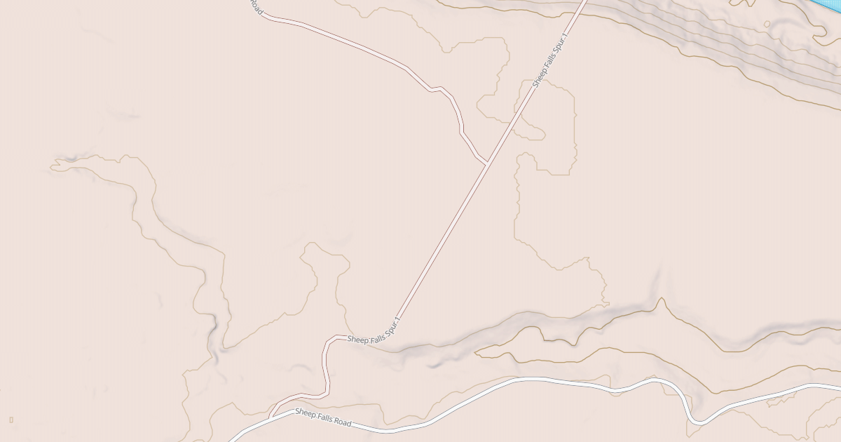 Map preview of SHEEP FALLS SP 1