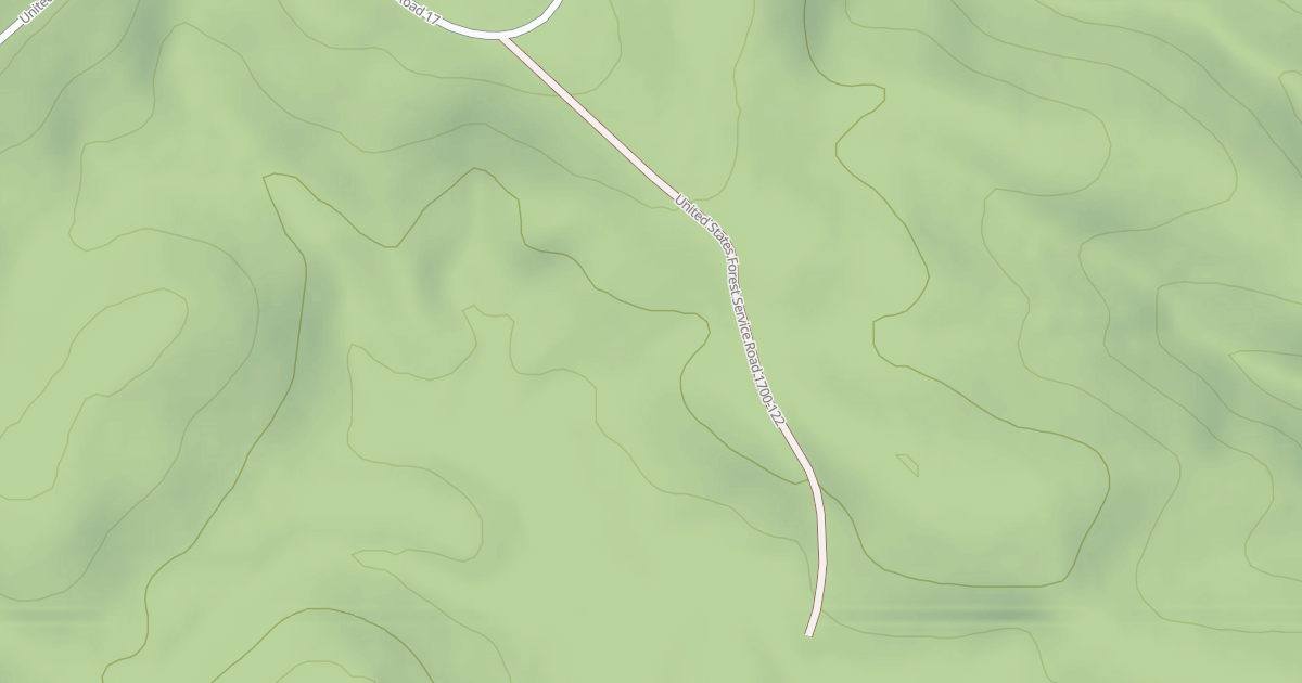 Map preview of USFS Motor Vehicle Use Map Roads {2E5A9D0B-797A-4B9C-9604-422E2459804F}