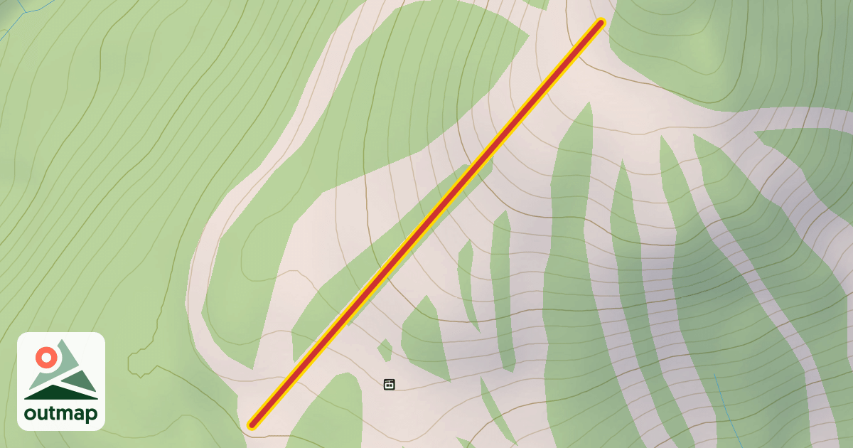 Map of Red T-Bar
