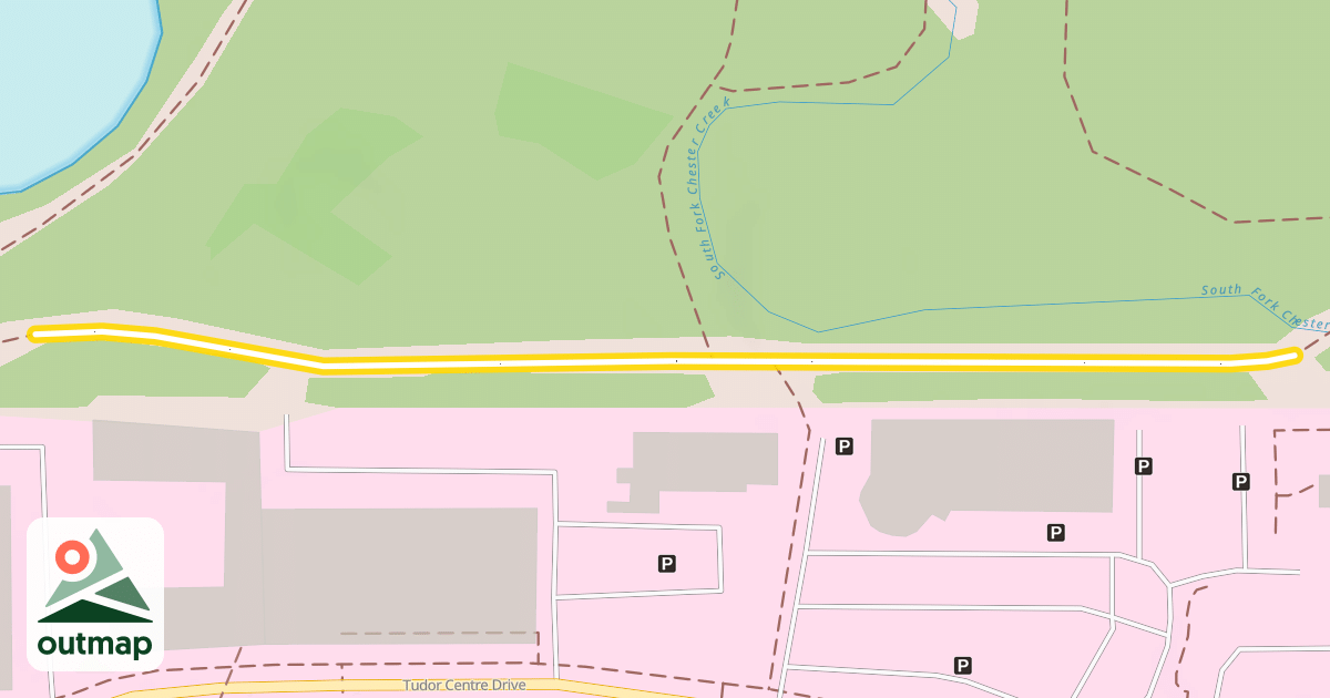Map of Chester Creek Connector