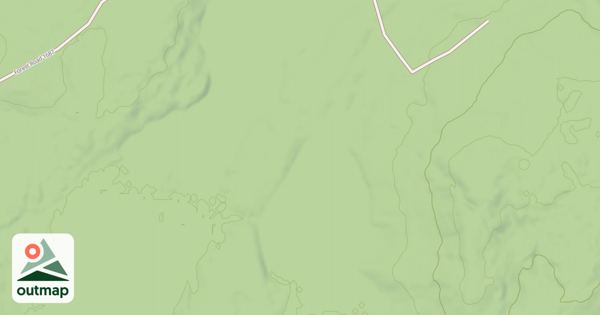 Map of FR 1687E