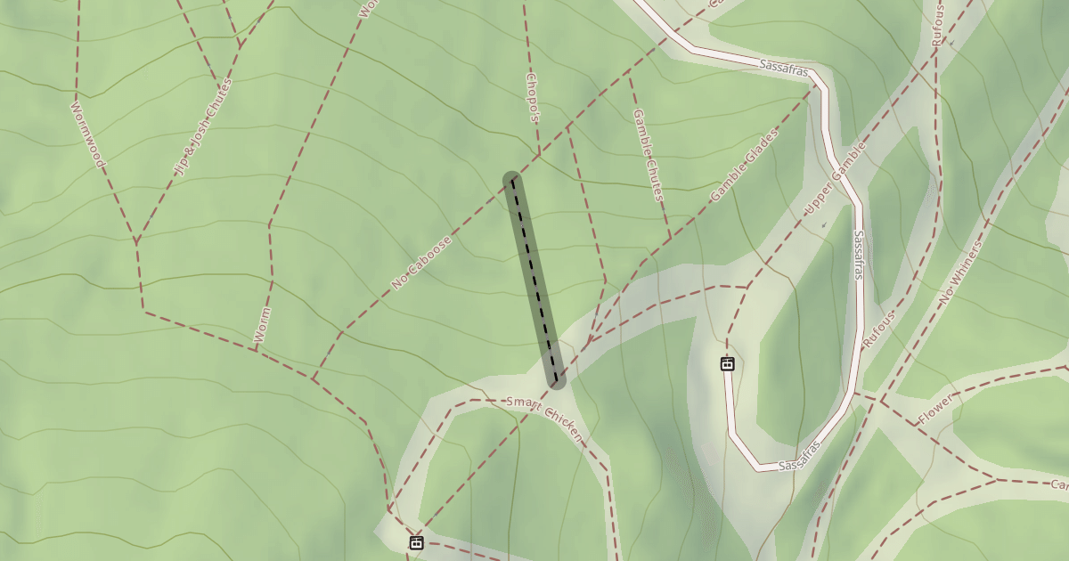 Map preview of Gamble Chutes