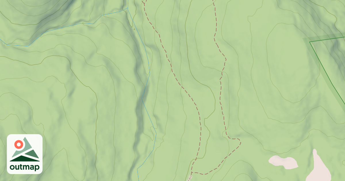 Map of Ashley Hill Trail