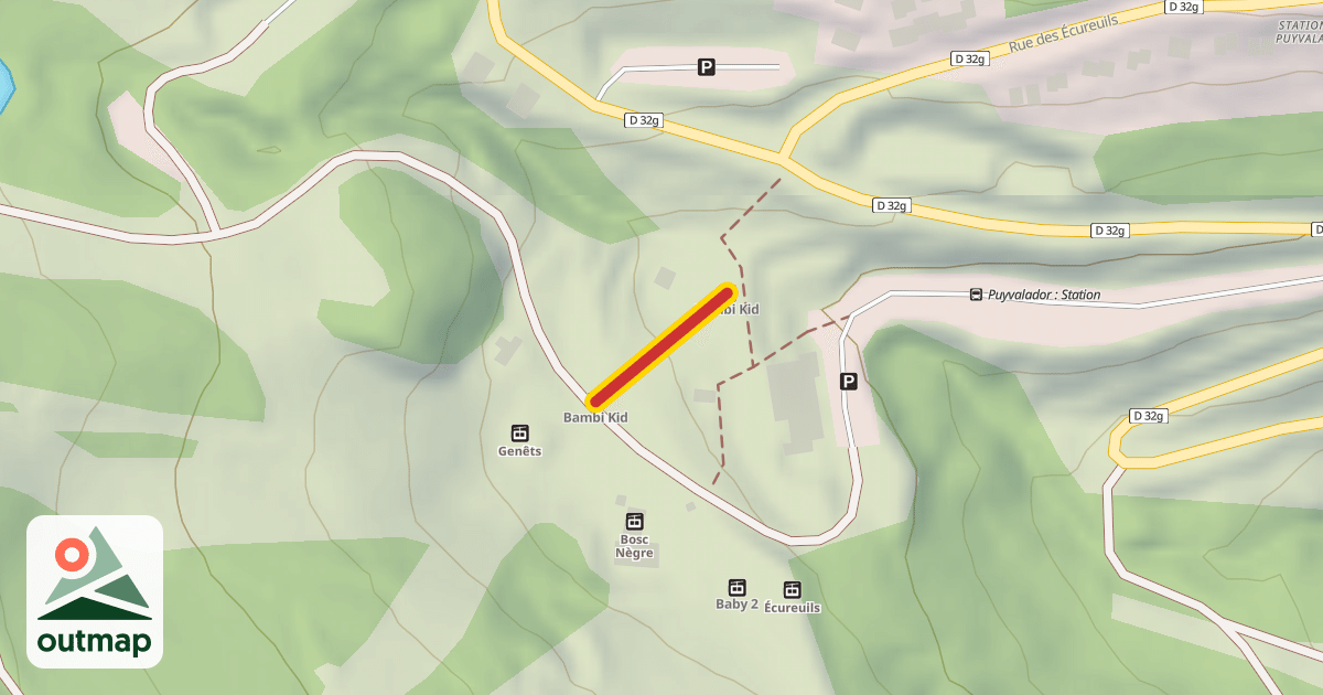 Map of Bambi Kid