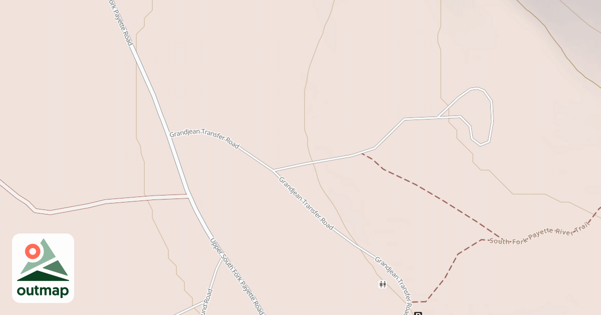 Map of GRANDJEAN TRANSFER SPUR A
