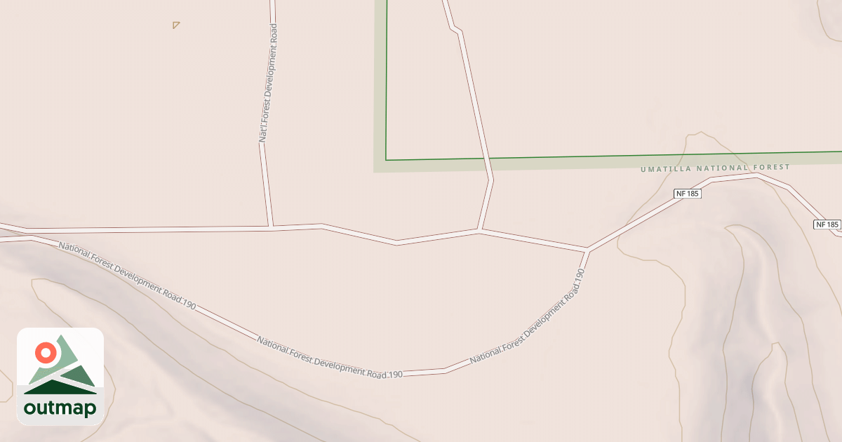 Map of USFS National Forest System Roads {91D0995E-69CF-4A07-858B-96FF46F8C10F}