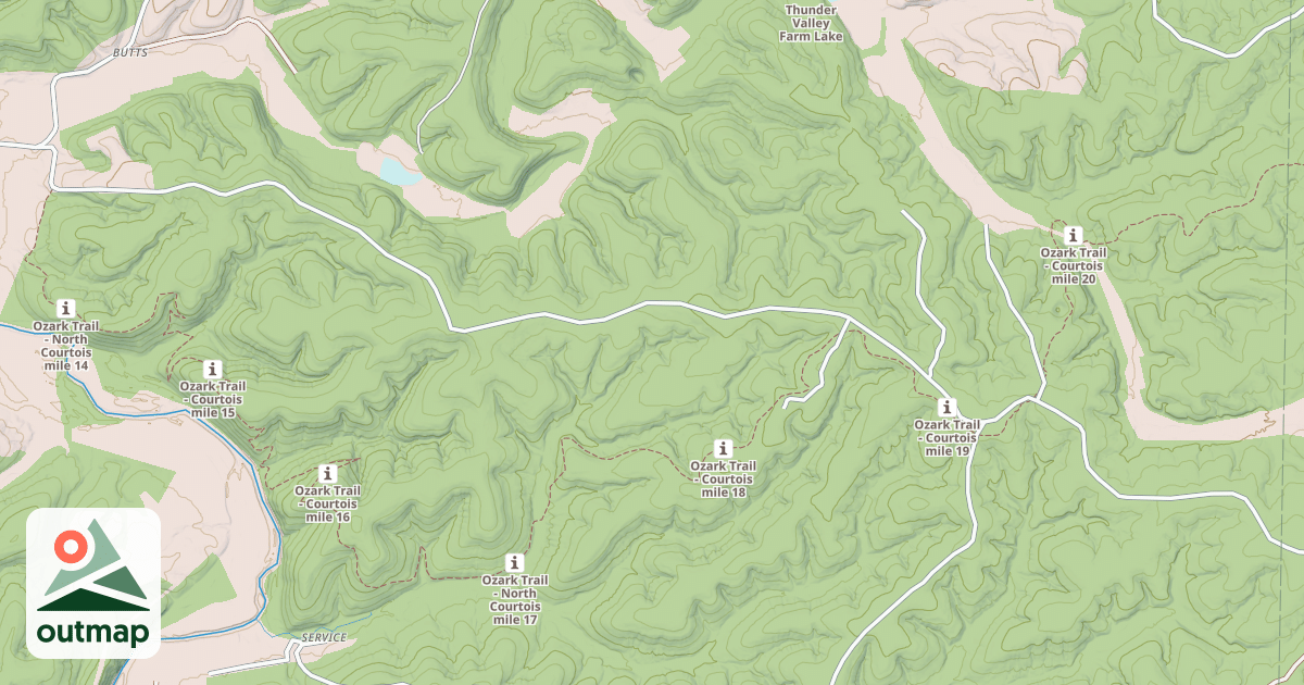 Map of FLOYD BUTTS