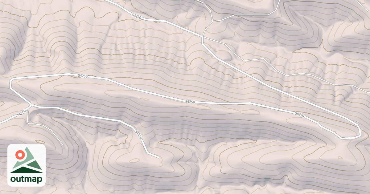 Map of USFS Motor Vehicle Use Map Roads {917D45E0-6BDB-4409-A230-D34CD80DB6A1}