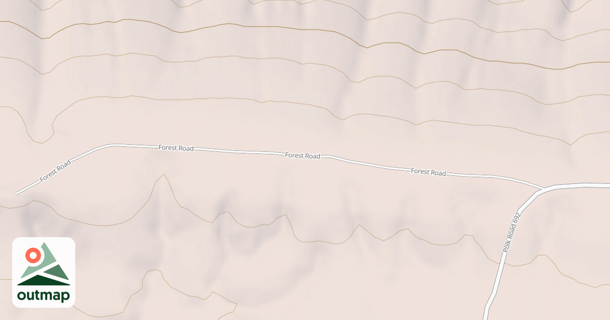 Map of USFS Motor Vehicle Use Map Roads {FB9C9391-4946-49F5-962D-9EF1EF34A920}
