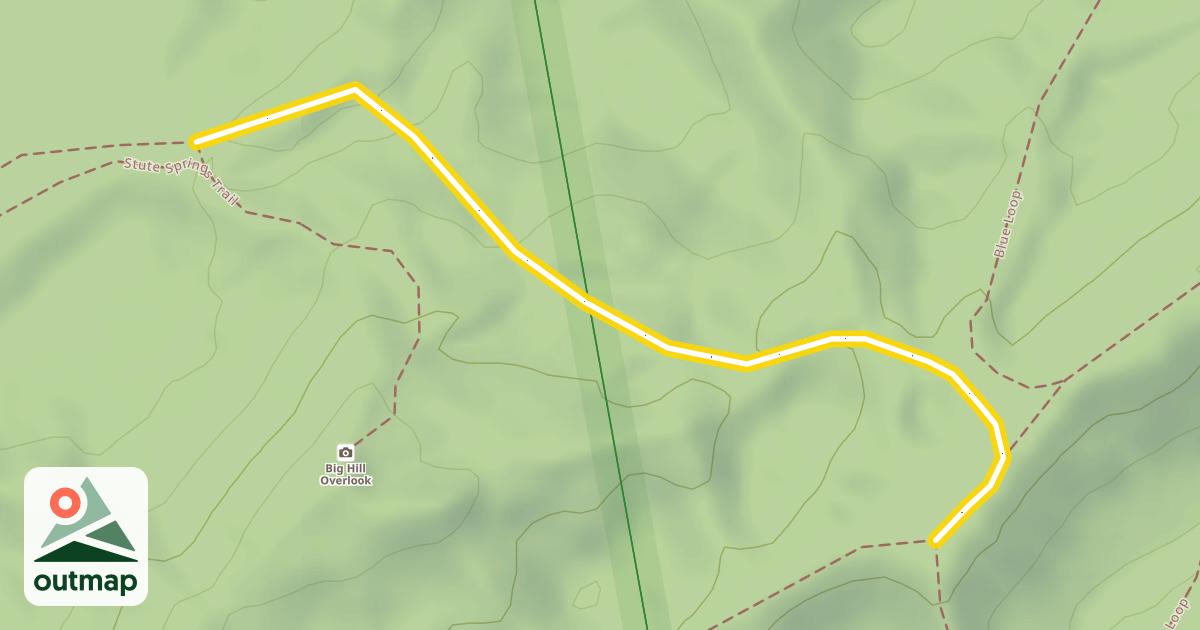 Map of Blue Loop