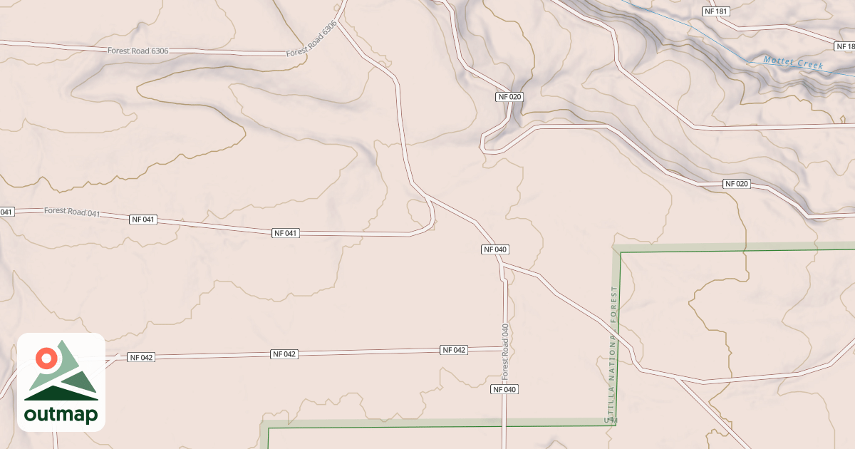 Map of USFS National Forest System Roads {C5C4BE20-9975-4B31-9AB3-DC728D30499A}