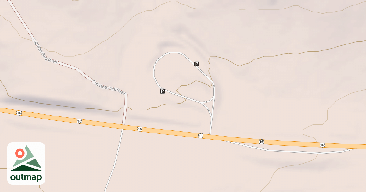 Map of HOSPITAL HILL OVERLOOK