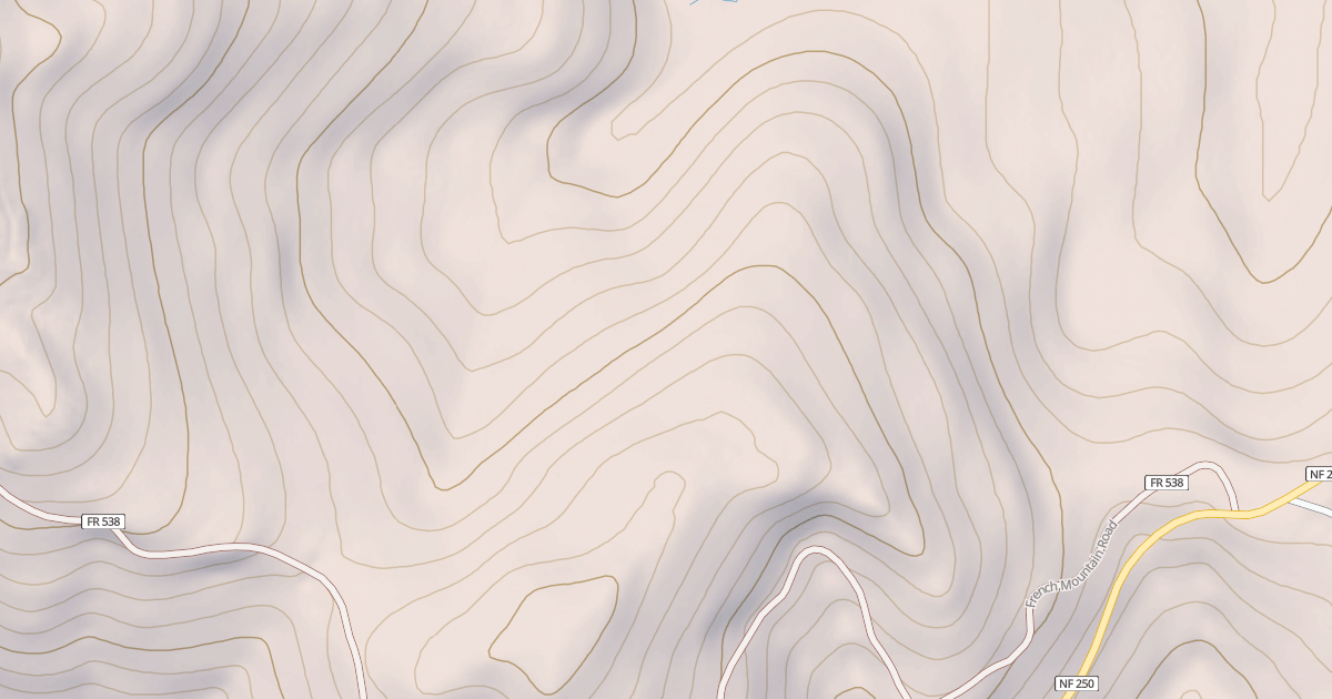 Map preview of FRENCH MOUNTAIN A