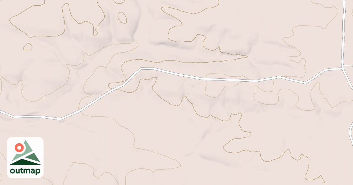 Map of FLAT RIDGE