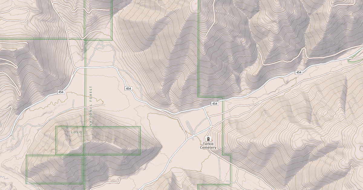 Map preview of NEMOTE CREEK