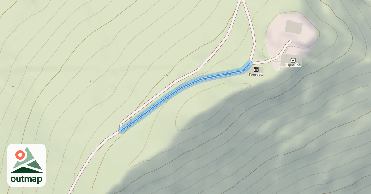 Map of Isard