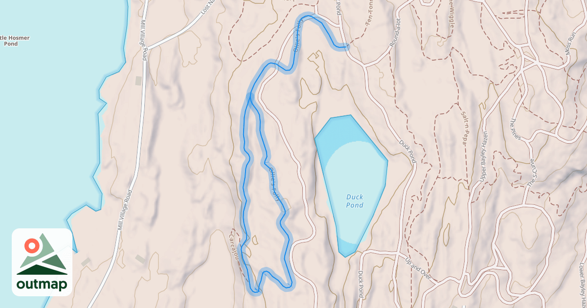 Map of Ollie's Folly