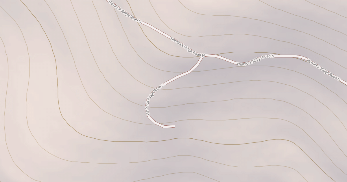 Map preview of HEMLOCK RIDGE G